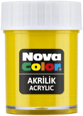 Novacolor  barva akrylová  30ml  žlutá NC-169