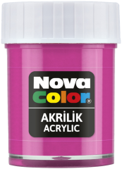 Novacolor  barva akrylová  30ml  růžová NC-178