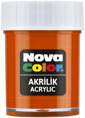 Novacolor  barva akrylová  30ml  oranžová NC-176