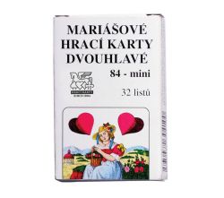 Mezuza  MEZUZA Karty MARIÁŠ 1648 dvouhlavý mini