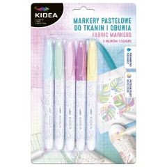 Derform  DRF KIDEA marker 5ks textil,obuv pastel