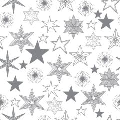 Ubrousky DAISY L (20ks) Silver Stars