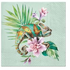 Paw  Ubrousky PAW Dekor L (20ks) Exotic Chameleon