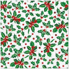 Ubrousky PAW Dekor L (20ks) Holly Pattern