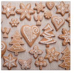 Paw  Aromatický vánoční ubrousek Sweet Gingerbreads