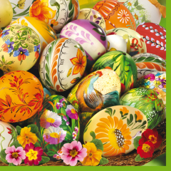 Pol-Mak  Ubrousky DAISY L (20ks) Painted Eggs