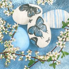 Pol-Mak  Ubrousky DAISY L (20ks) Decoupage Eggs with Cherry Twigs