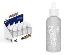 UNIPAP  lepidlo glitrové 20ml stříbrné 6330760