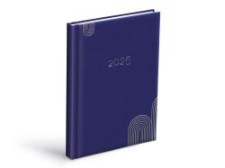 diář 2025 D801 PU blue denní 7781353