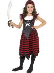 Dětský kostým Pirátka - Pro věk (roků) 4-6