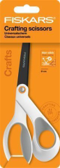 FISKARS  Nůžky Titanium, bílá, univerzální, s nepřilnavým povrchem, 21 cm, FISKARS 1070026