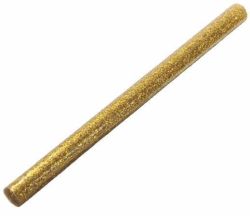 NO NAME  Glitter glue stick, to glue gun, 3 pcs, 11 x 200 mm, gold ,balení 3 ks
