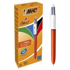 BIC  Kuličkové pero 4 Colours Original, čtyři barvy, 0,32 mm, zatahovací, BIC  982867