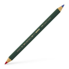 Faber-Castell  Oboustraná tužka, červená/modrá, maxi, FABER-CASTELL