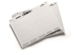 Durable  Štítky pro SCANFIX, C-profily a LABELFIX, bílá, 200 x 27 mm, 80 ks, DURABLE 804102 ,balení 80 ks