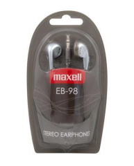 MAXELL  Sluchátka Ear Buds 98, stříbrná, MAXELL