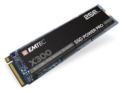 EMTEC  SSD (vnitřní paměť) X300, 256 GB, M2 NVMe, 1700/1000 MB/s, EMTEC ECSSD256GX300