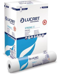 LUCART  Papír na vyšetřovací stůl Strong 80, bílá, 2-vrstvý, 59 cm x 80 m, 1 role, LUCART 870072U