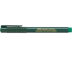 Faber-Castell  Popisovač Finepen 1511, zelená, 0,4 mm, FABER-CASTELL 263284