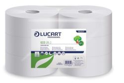 LUCART  Toaletní papír Eco 26 J, bílá, 2-vrstvý, velká role, 240 m, průměr 26 cm, LUCART 812207 ,balení 6 ks