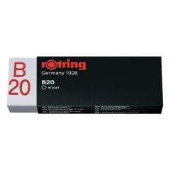 rotring  Pryž Rapid B20, bílá, s papírovým pouzdrem, ROTRING NRR0194570