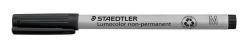 STAEDTLER  Ne-permanentní popisovač Lumocolor 315 M, černá, OHP, 1 mm, STAEDTLER