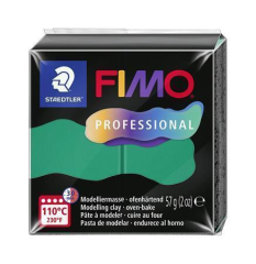 Modelovací hmota FIMO Professional, zelená, 57 g, FIMO 8040-500