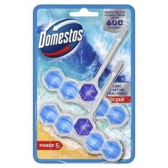 DOMESTOS  WC blok Power 5, oceán, DOMESTOS ,balení 2 ks