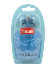 MAXELL  Sluchátka Ear Buds 98, modrá, MAXELL