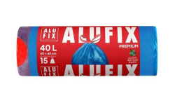 Alufix  Pytle na odpadky, zatahovací, 40 l, 15 ks, ALUFIX ,balení 15 ks