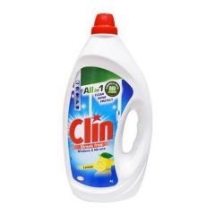 CLIN  Čistící prostředek na sklo, citron, náplň, 4 l, CLIN 13535