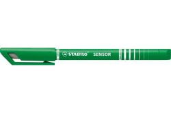 Stabilo  Liner Sensor, 0,3 mm, zelená, STABILO