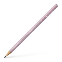 Faber-Castell  Grafitová tužka SPARKLE, B, růžová perleť, trojhranná, FABER-CASTELL 118234