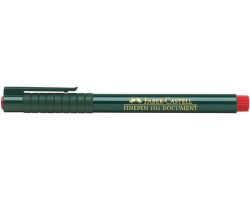 Faber-Castell  Popisovač Finepen 1511, červená, 0,4 mm, FABER-CASTELL 263282