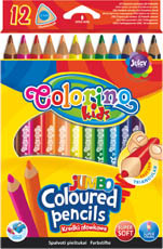 Colorino  Pastelky Colorino trojhranné - 12 barev / jumbo