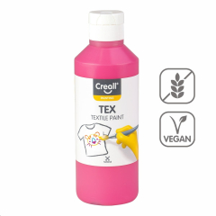 Creall  Textilní barva Creall Tex - 250 ml / růžová