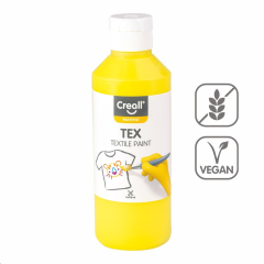 Creall  Textilní barva Creall Tex - 250 ml / žlutá