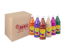 Jovi  Tekuté temperové barvy JOVI PREMIUM - 6 x 1000 ml