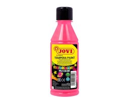 Jovi  Tekuté temperové barvy JOVI PREMIUM v lahvi - 250 ml / neon růžová