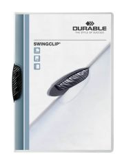 Durable  Desky A4 Swingclip - kapacita 30 listů / černá