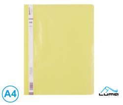 Rychlovazač A4 plastový LUMA - pastelová žlutá