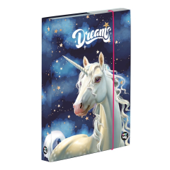 Karton P+P  Box na sešity A4 - Unicorn