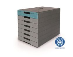 Zásuvkový box  IDEALBOX PRO 7 - 7 zásuvek / modrá