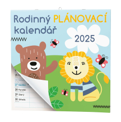 Baloušek Tisk  Kalendář nástěnný poznámkový - Rodinný plánovací / BNL10