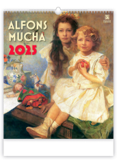 Helma 365  Kalendář nástěnný Exclusive Edition - Alfons Mucha / N251