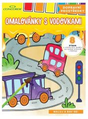 Concorde  Omalovánky s vodovkami CONCORDE - Dopravní prostředky